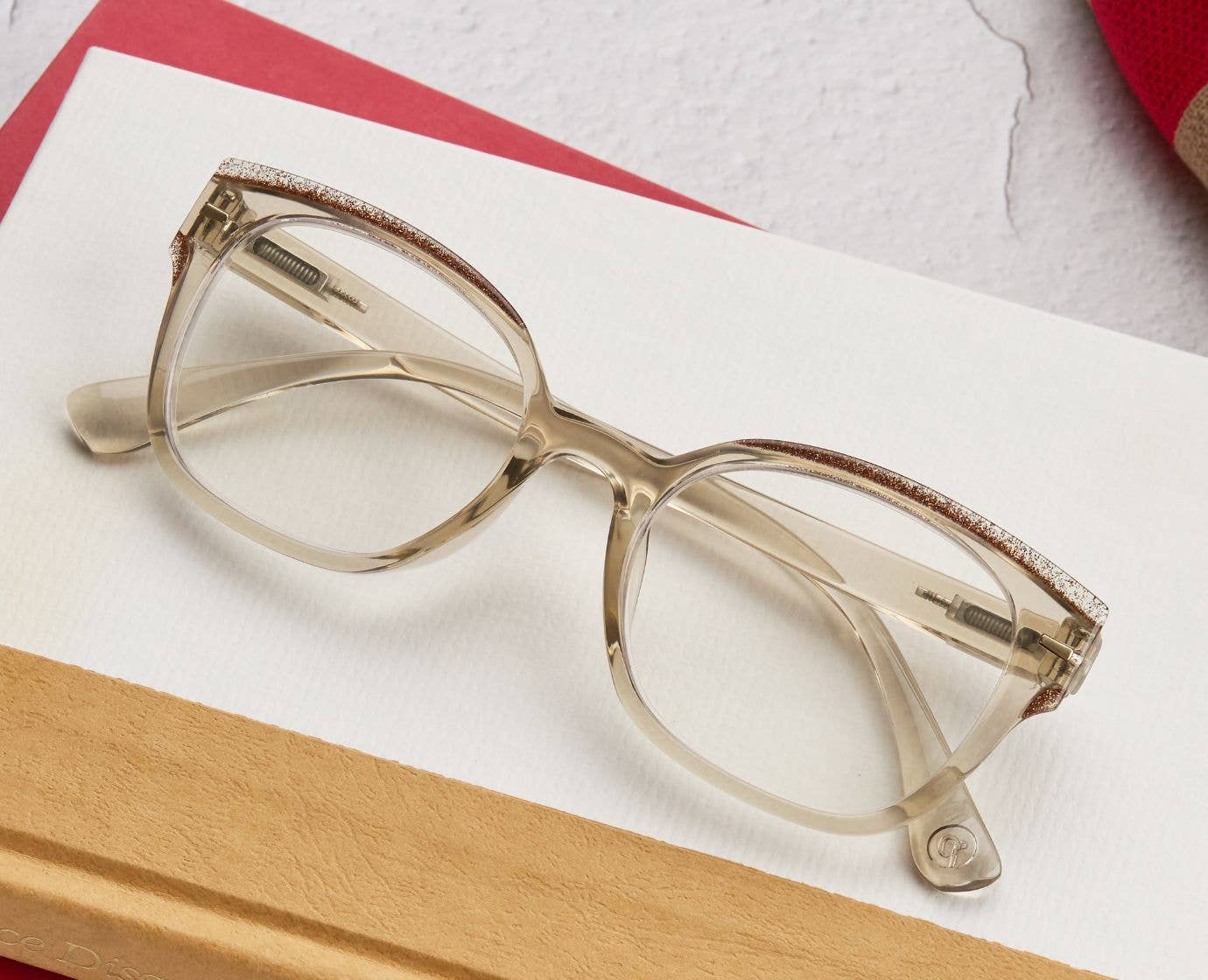 Peepers - Glimmer (Blue Light): Tan / Reading / 2.25