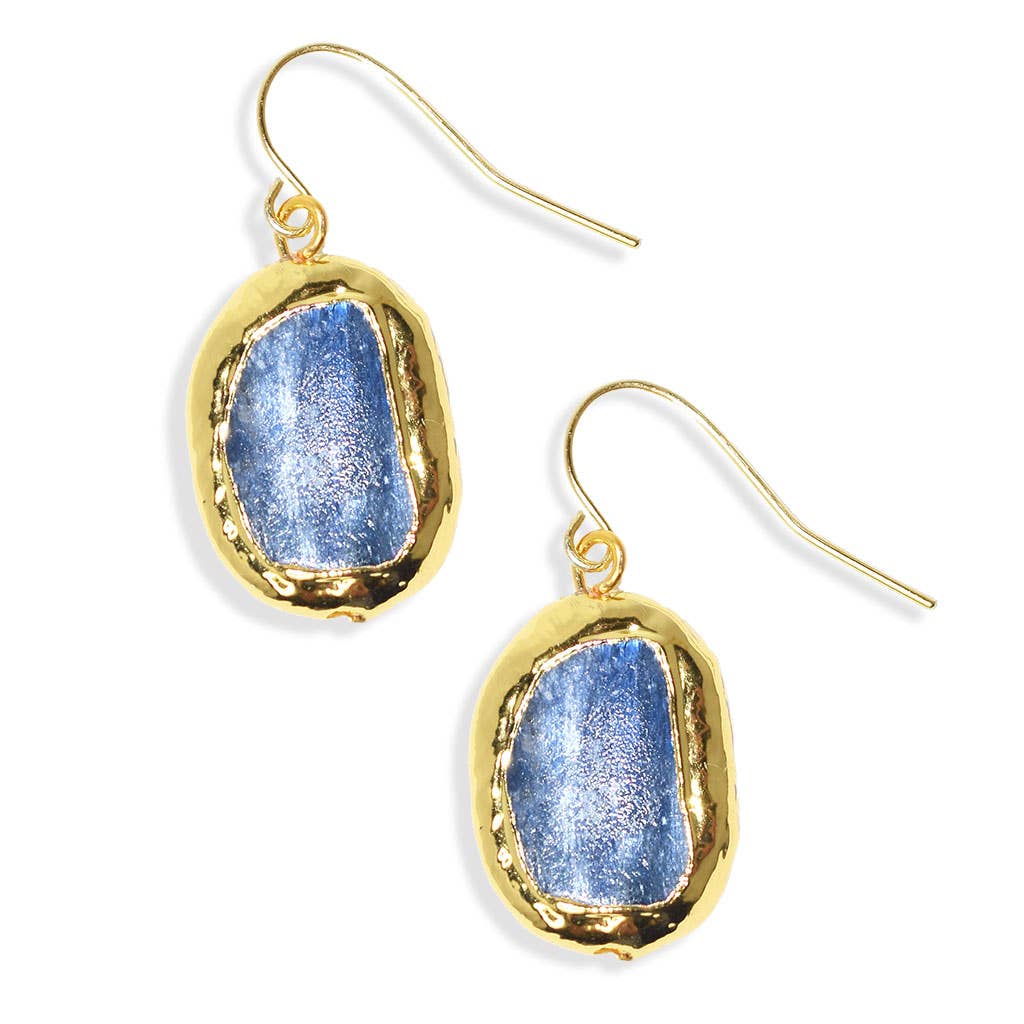 KARINE SULTAN - Kyanite dangle earrings