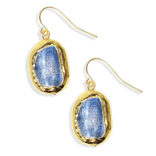 KARINE SULTAN - Kyanite dangle earrings