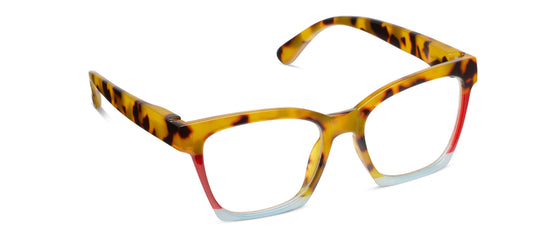 Peepers - Birdie (Blue Light): Tokyo Tortoise Colorblock / Reading / 2.00