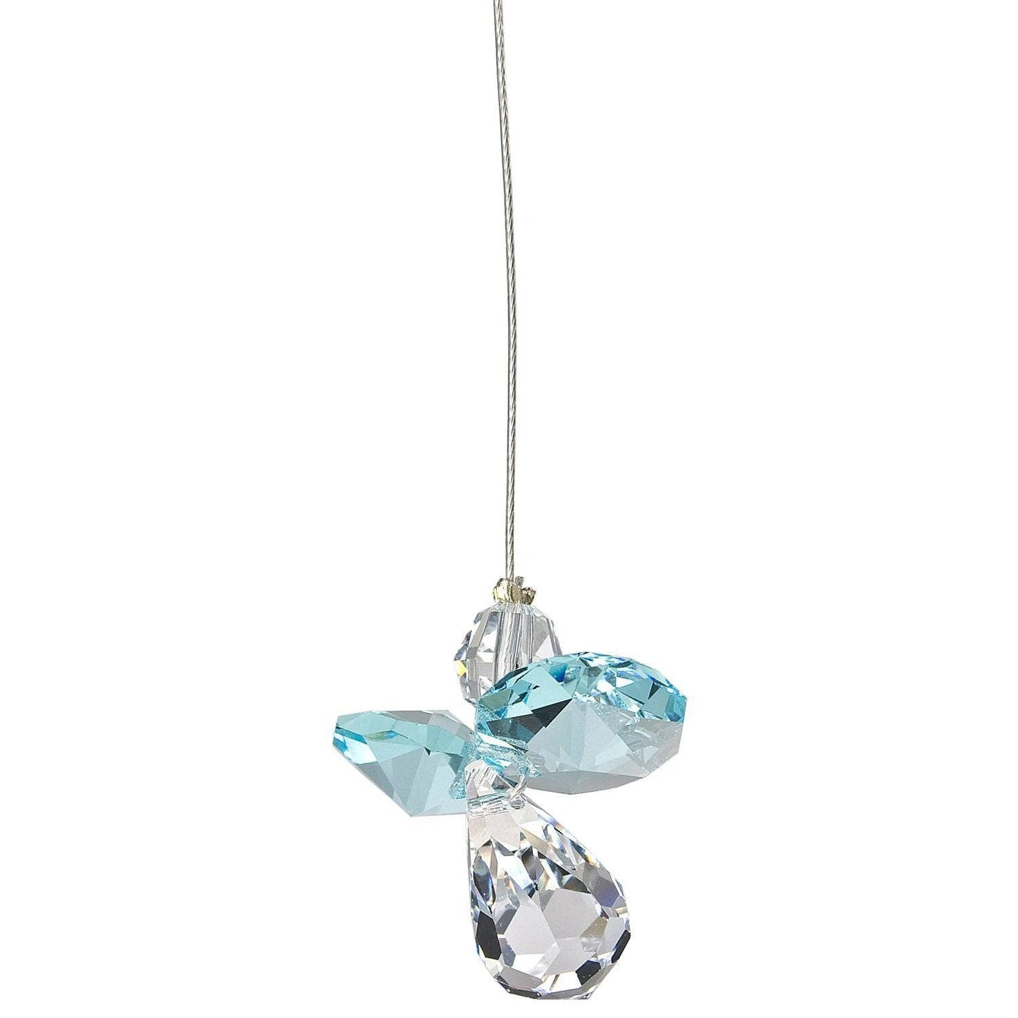 Woodstock Chimes - Crystal Guardian Angel™ - Aquamarine
