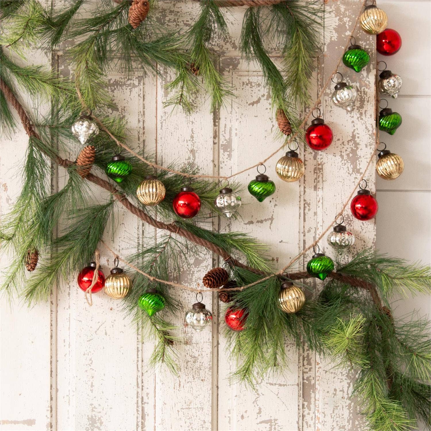 Audrey's Mercury Glass Ornaments - Thumbnail 4
