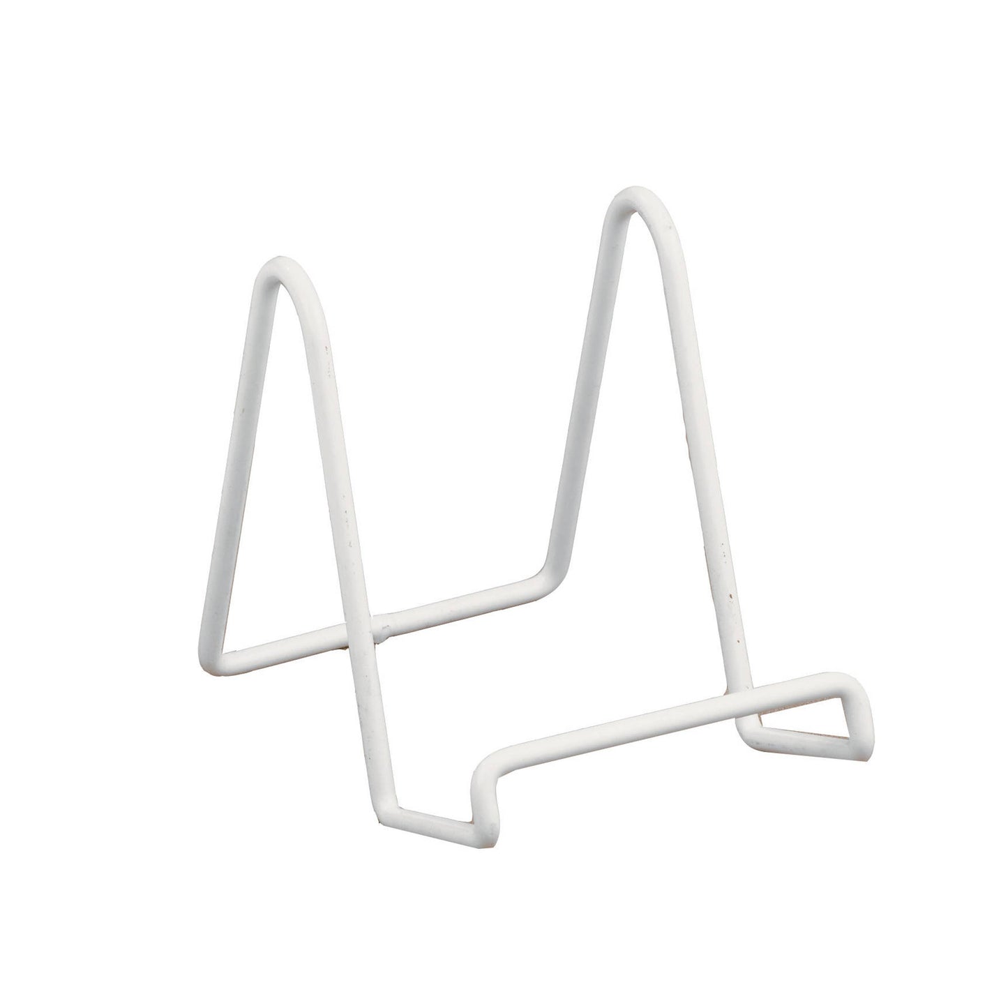 Tripar International - Smooth Wire Stands: White Vinyl / 4"