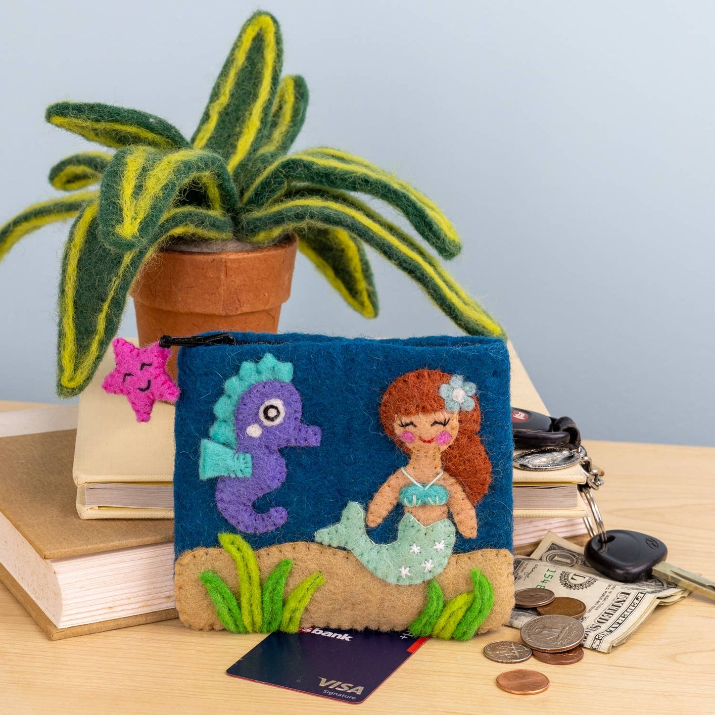 dZi Handmade - Mermaid Coinpurse