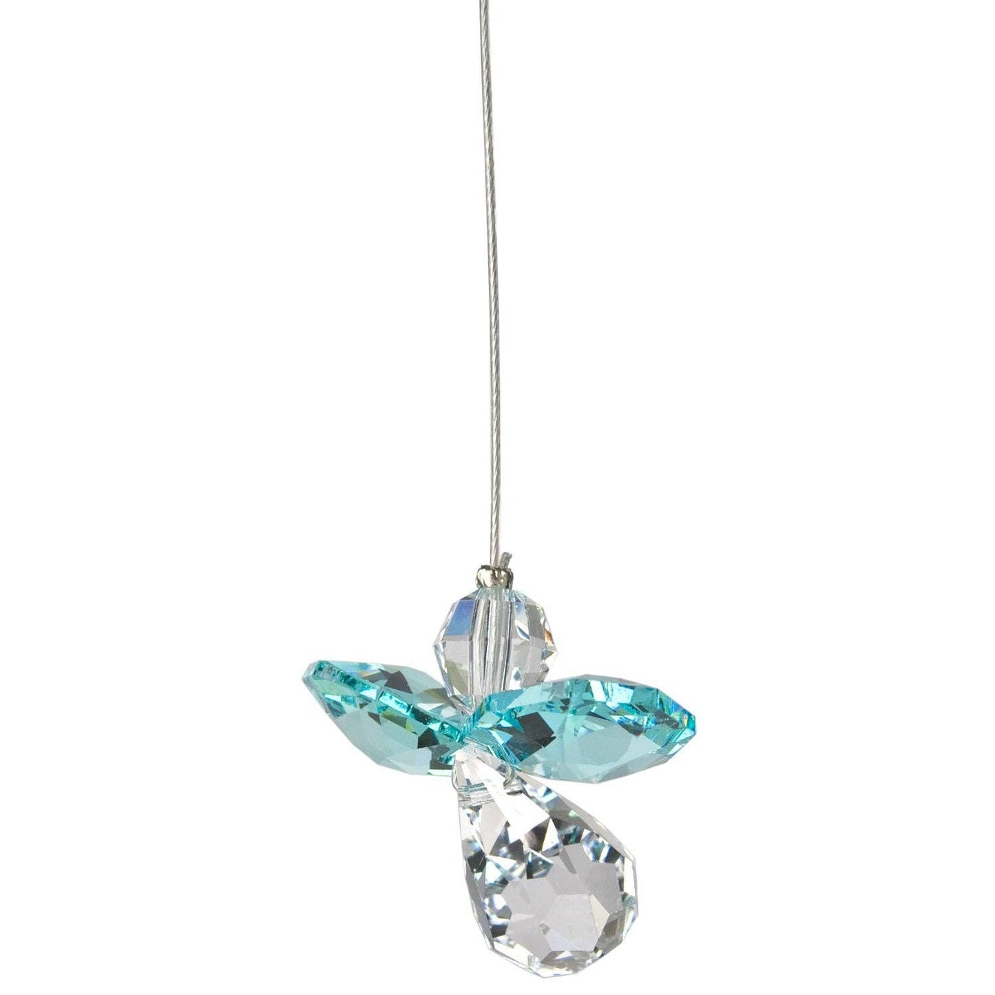 Woodstock Chimes - Crystal Guardian Angel™ - Blue Zircon