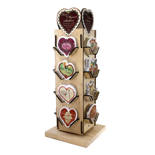 Heart The Moment - Sticker Spinner Super Pack, with 192 stickers & Display