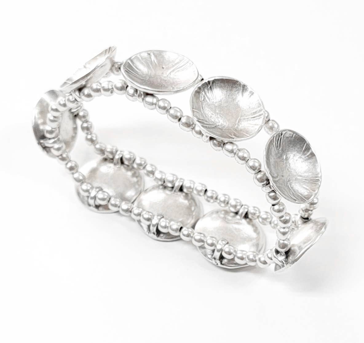 Chanour - Handmade Pewter Bracelet - 029-2029A