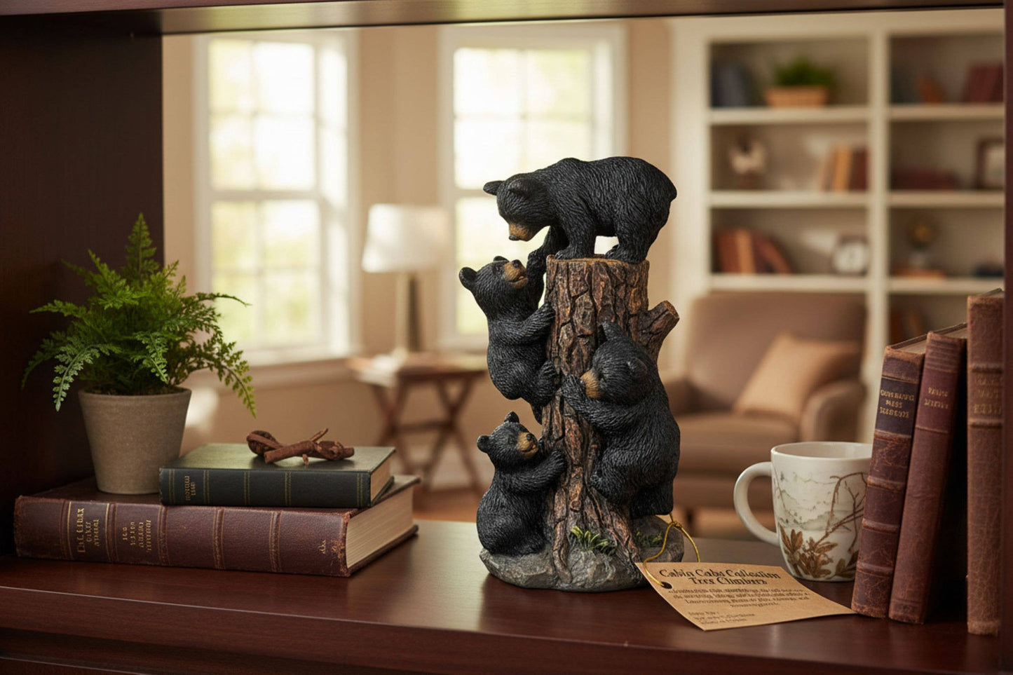 De Leon Collections - CABIN COMPANION TREE CLIMBER, 3.5"X3"X6"