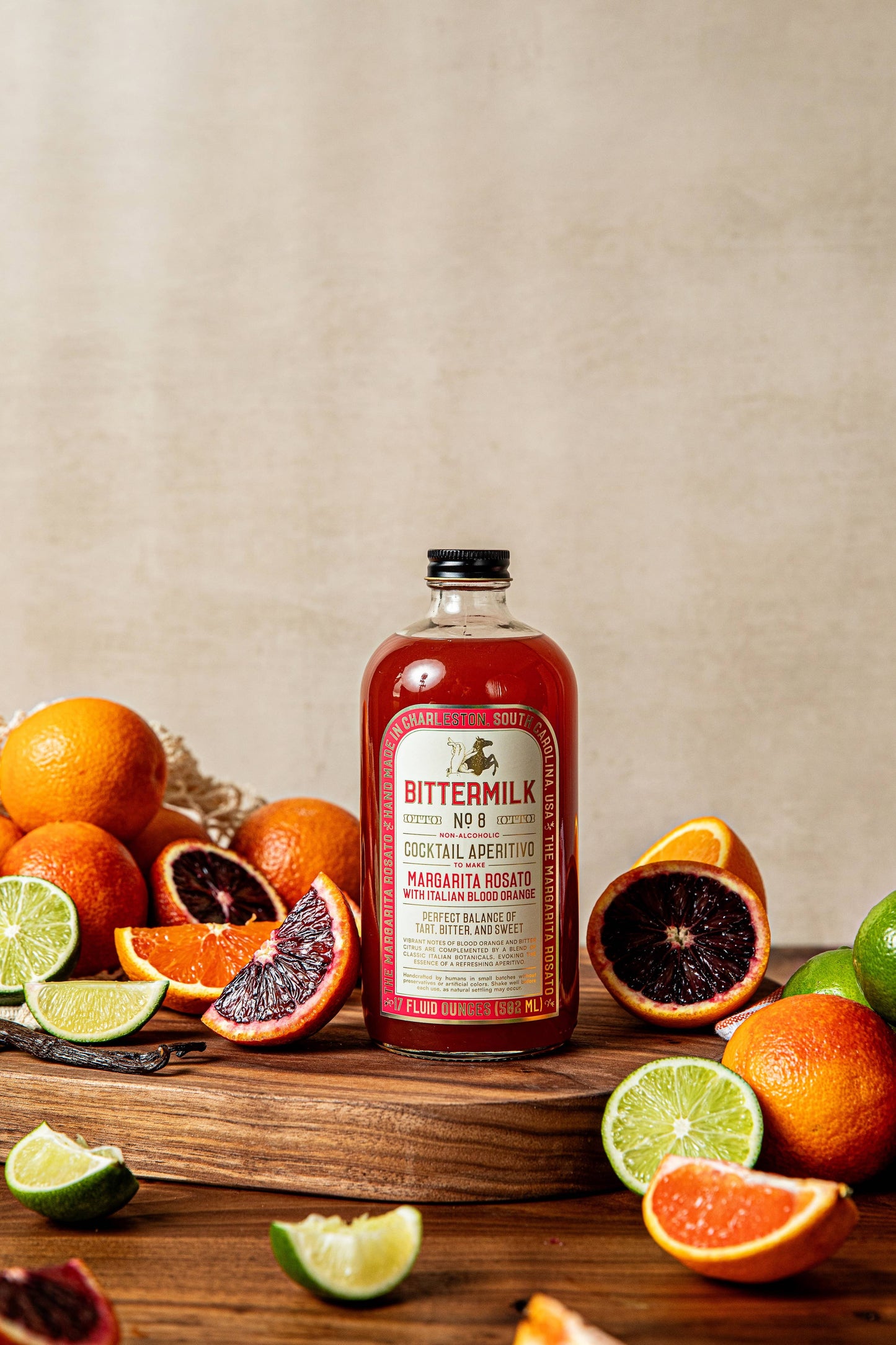 Bittermilk Bottling Co. - Bittermilk No.8- Margarita Rosato with Italian Blood Orange