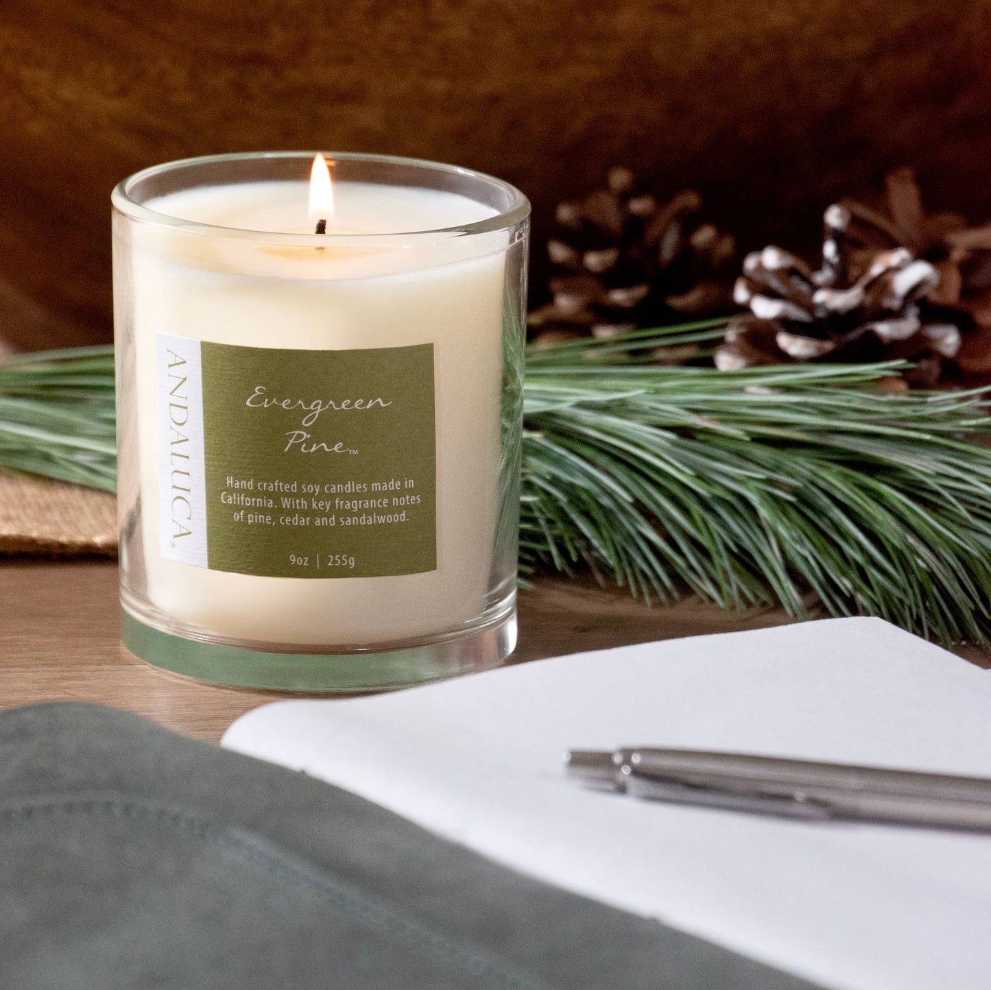 Andaluca - Evergreen Pine 9 oz Candle