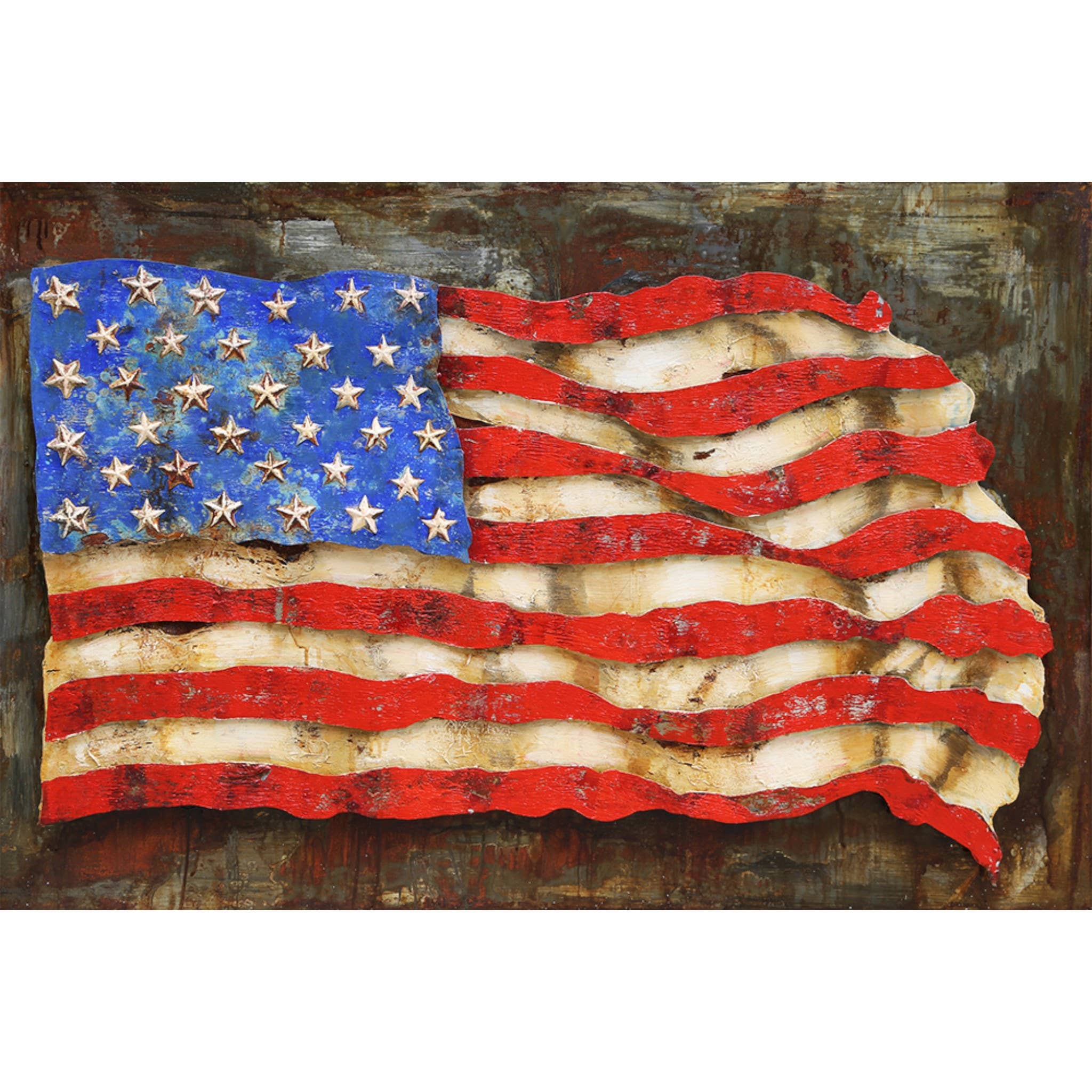 Import Corner Metal Wall Art