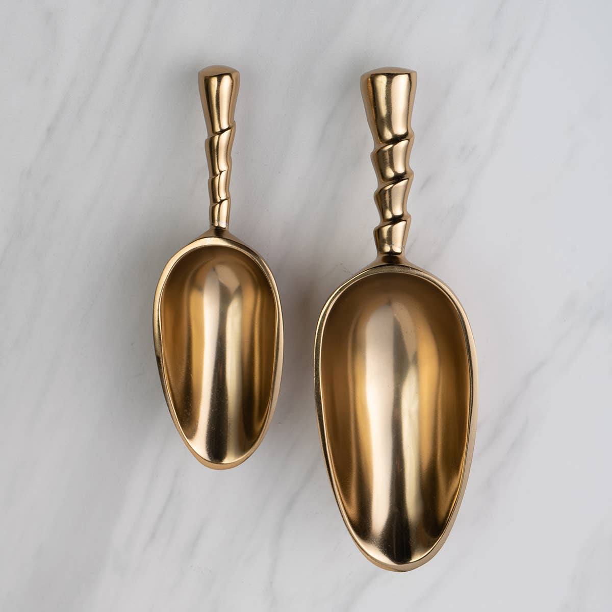 India Handicrafts Inc - Gold Small Ice Scoop