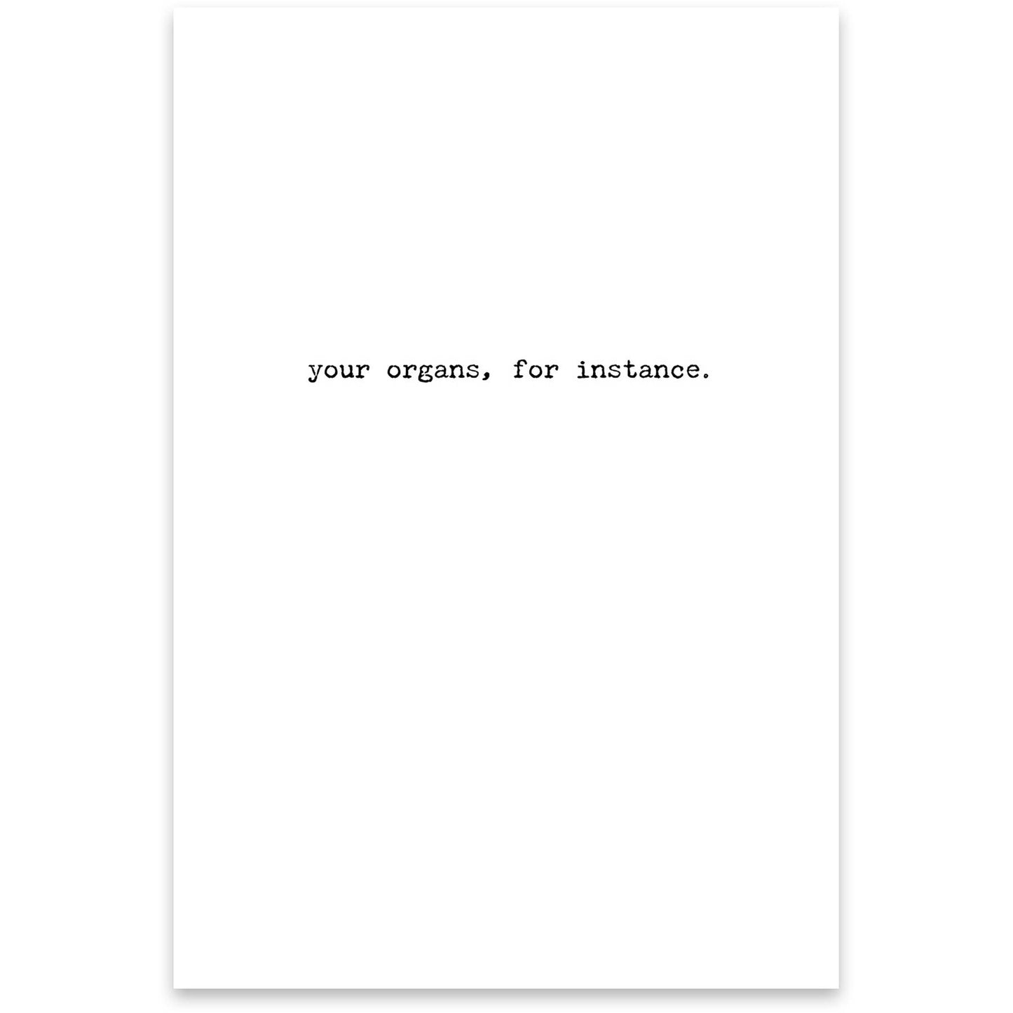 Primitives by Kathy - For Instance Greeting Card