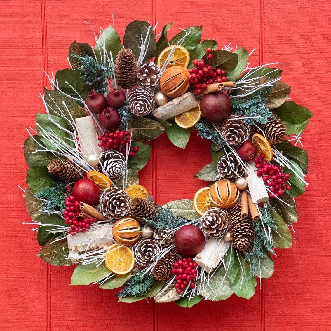 Andaluca - Pomegranate Citrus Wreath