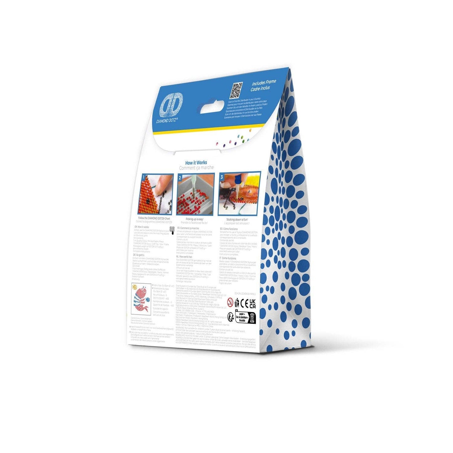 DIAMOND DOTZ® - Diamond Dotz Lobster Tale Framed Kit - 4.0" x 4.0"