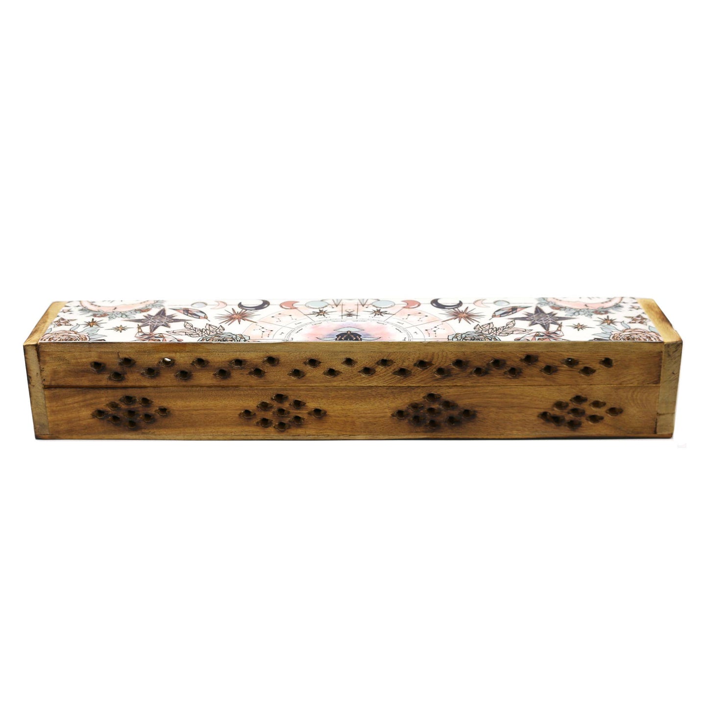 DESIGNS BY DEEKAY INC - Celestial Pink Wooden Coffin Box