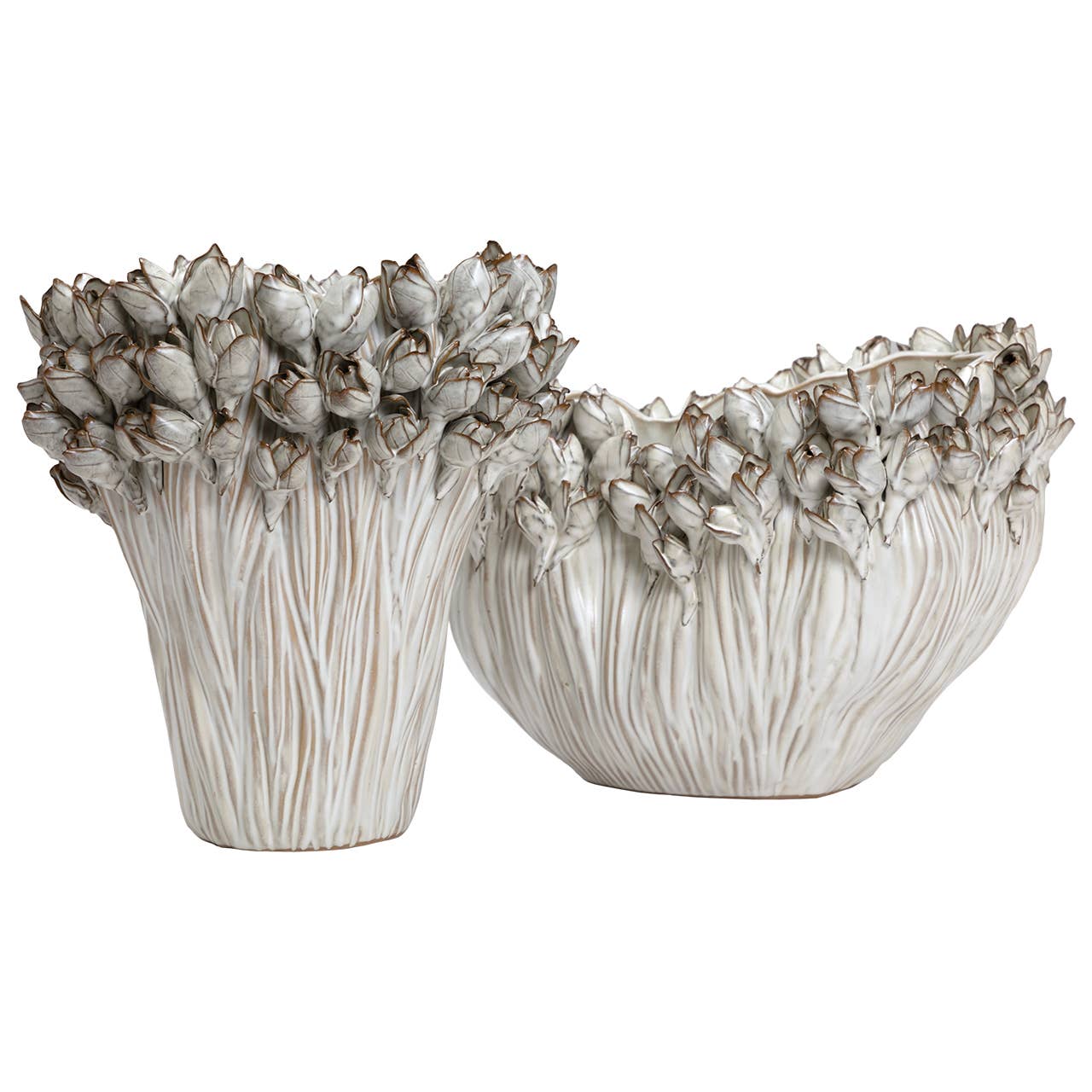 Kavana Decor by The Import Collection - Arlen Natural Tall Vase