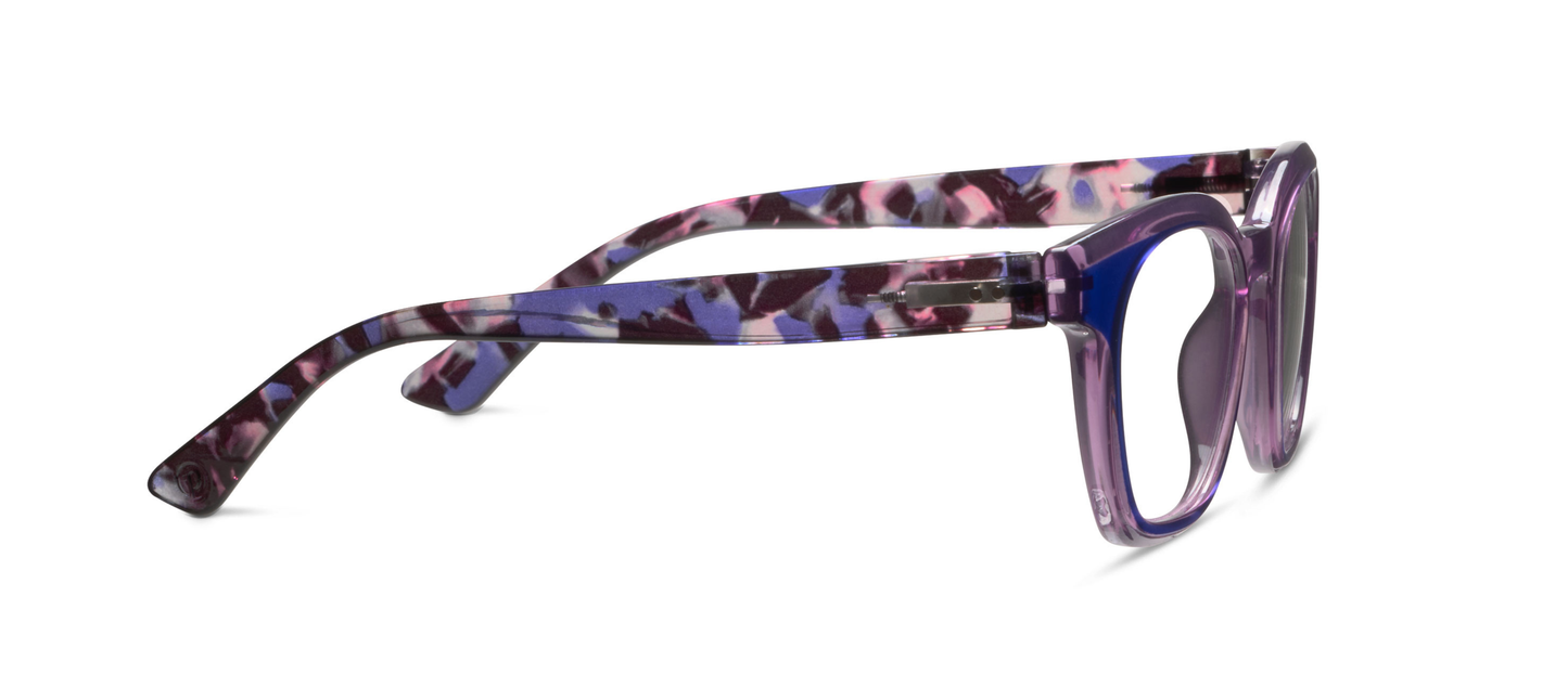 Peepers - Honey (Blue Light): Purple/Purple Quartz / Reading / 2.50