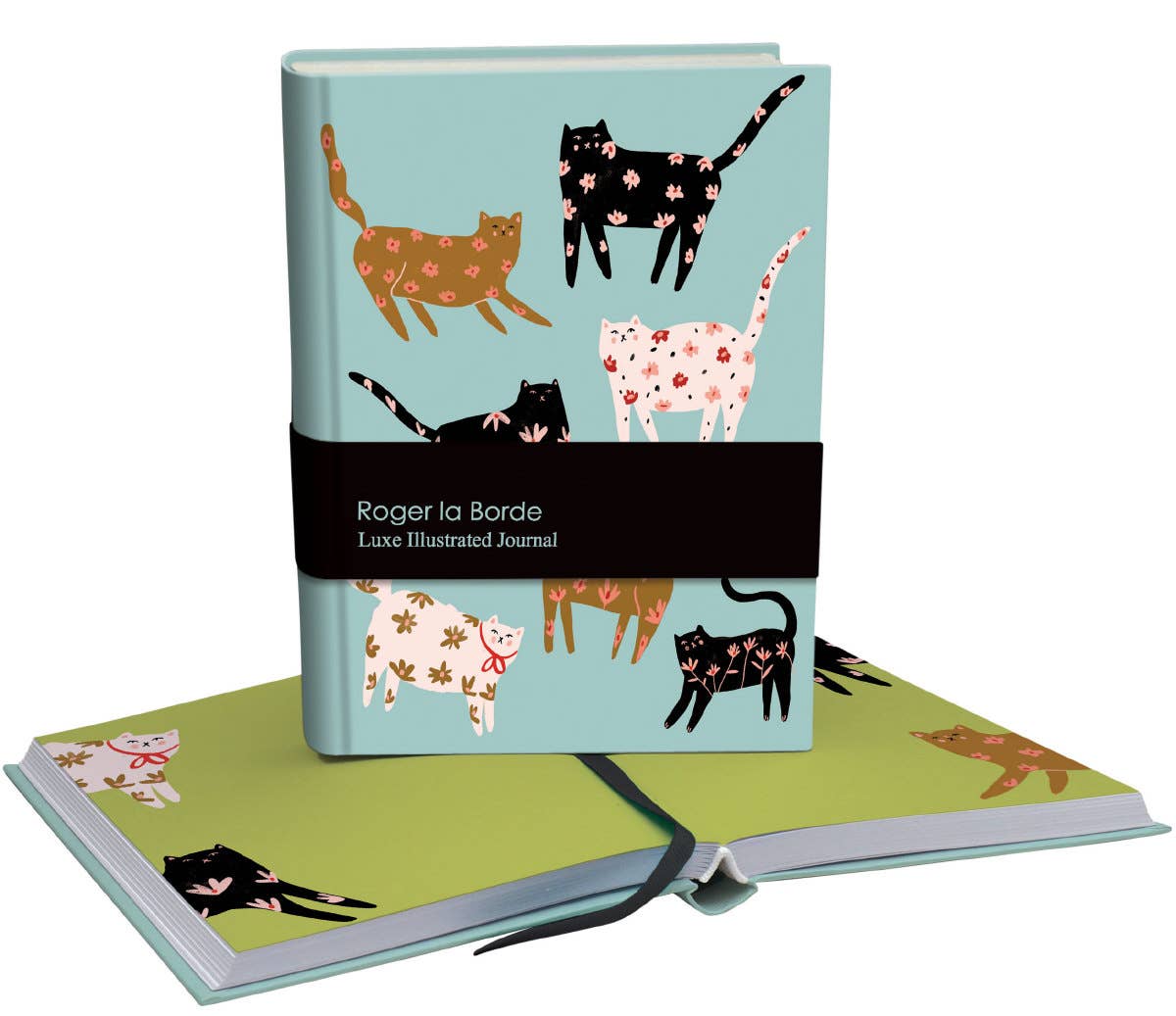 Roger La Borde - Cinnamon Cats Illustrated journal  - AS 051