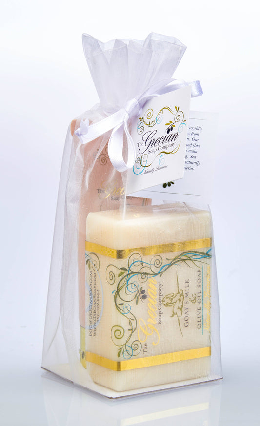 The Grecian Soap Company - Goat's Milk Soap and Lotion Gift Set: Almond