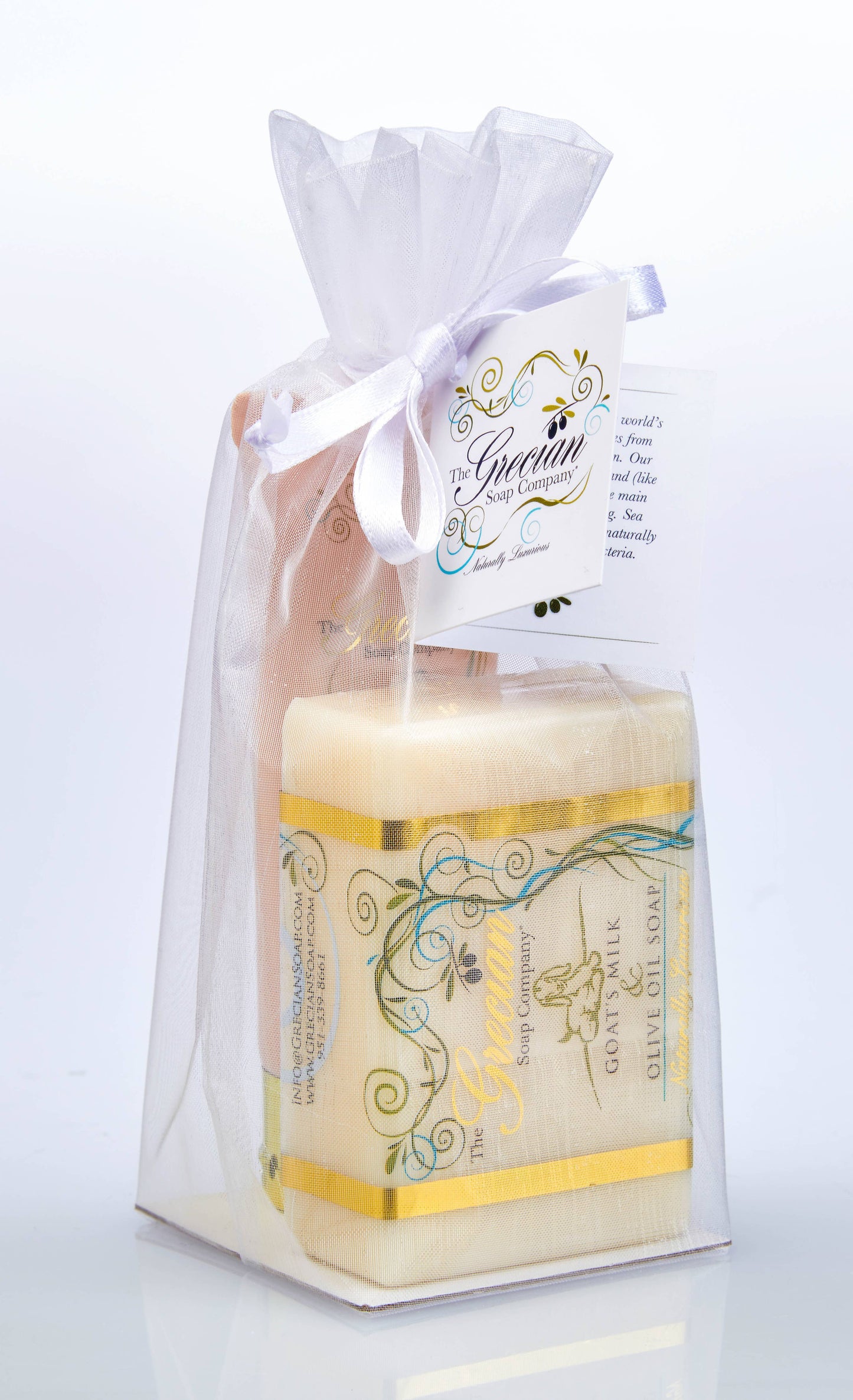 The Grecian Soap Company - Goat's Milk Soap and Lotion Gift Set: Milk & Honey