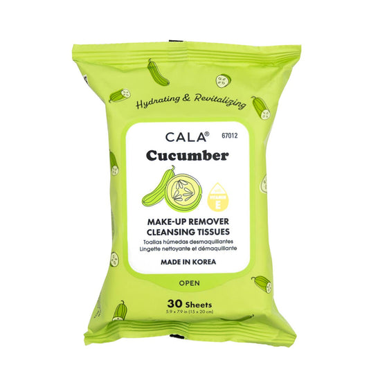 Best Beauty Group - Cala Makeup Remover Wipes Tissue Cleanser: Cucumber