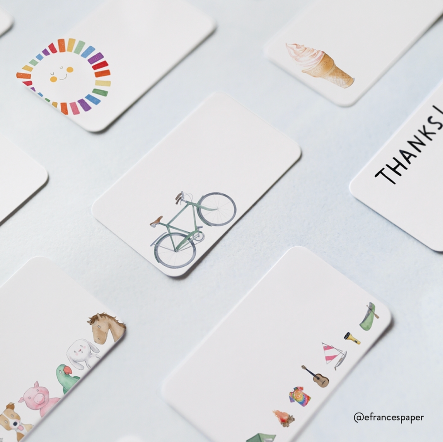 E. Frances Paper - Rainbow Little Notes®