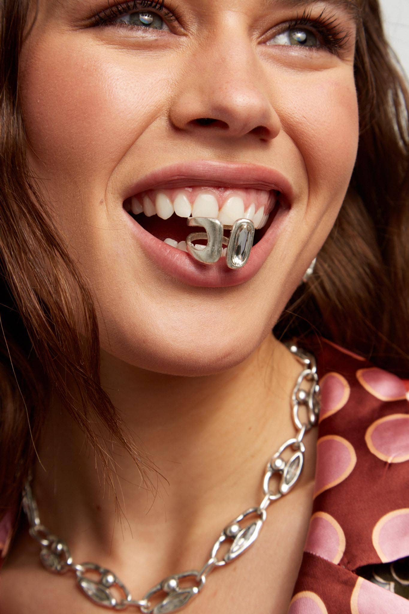 Chanour - Handmade Crystal Brass Ring - 6904