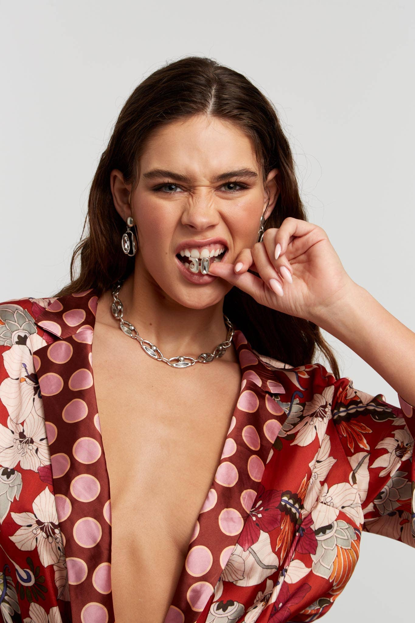 Chanour - Handmade Crystal Brass Ring - 6904