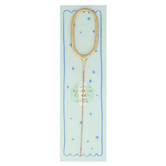 Meri Meri - Gold Sparkler Numbers 0 to 9 Candles: 0
