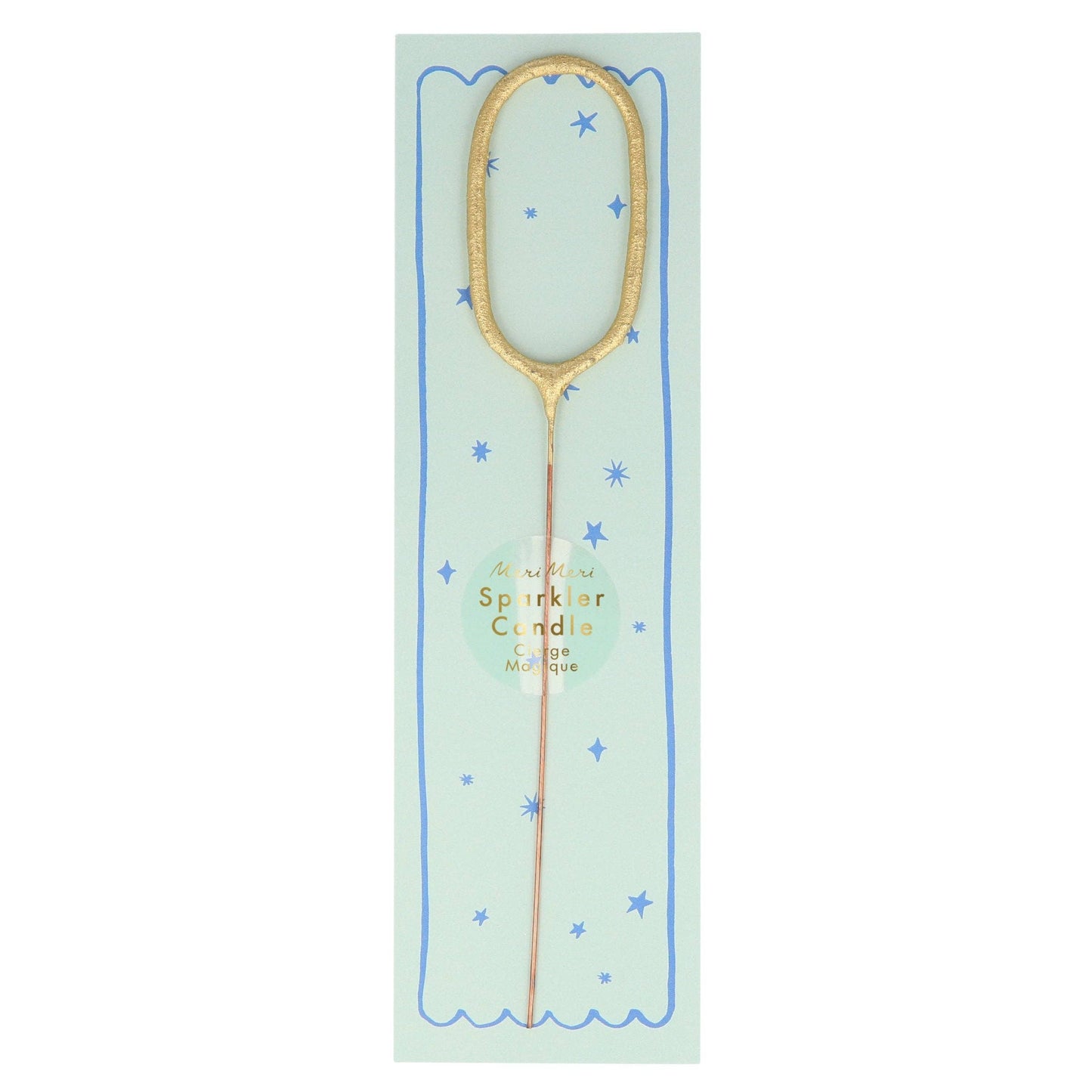 Meri Meri - Gold Sparkler Numbers 0 to 9 Candles: 3