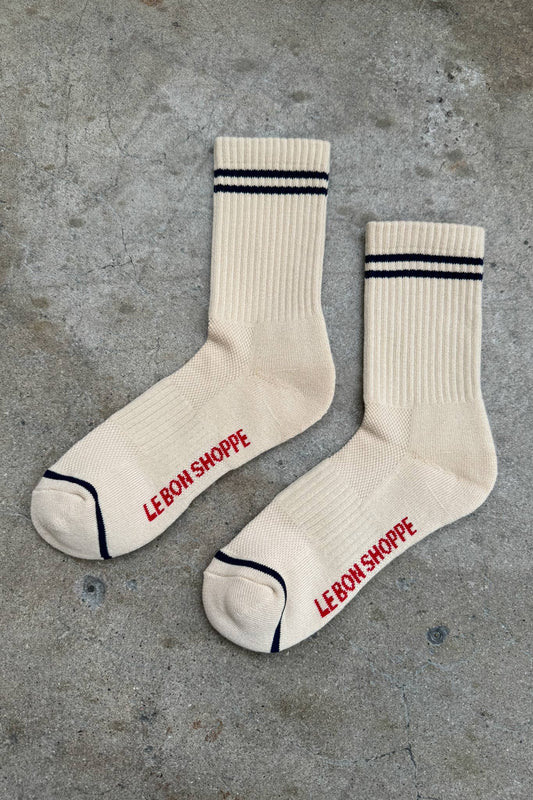 Le Bon Shoppe - Boyfriend Socks: Cashew