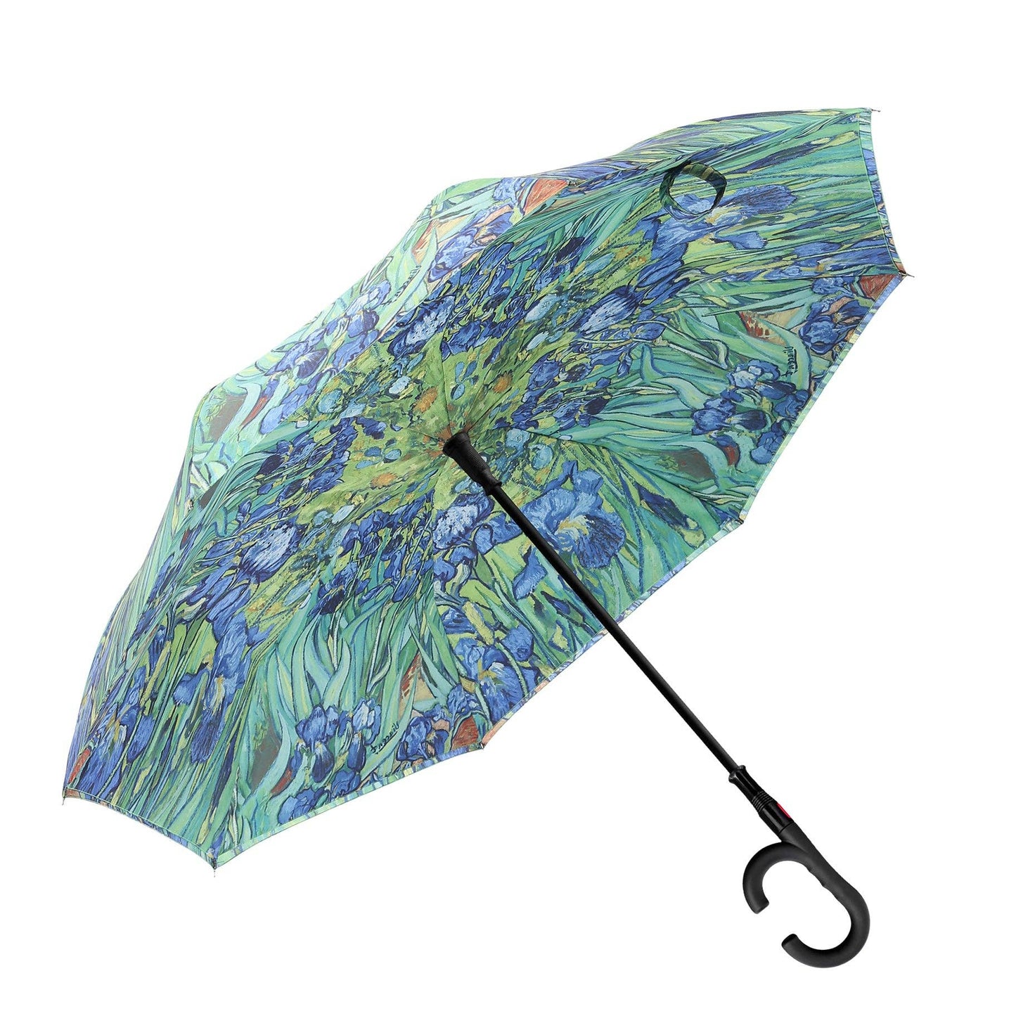 RainCaper - Van Gogh Irises Reverse Inverted Umbrella – Hands-Free