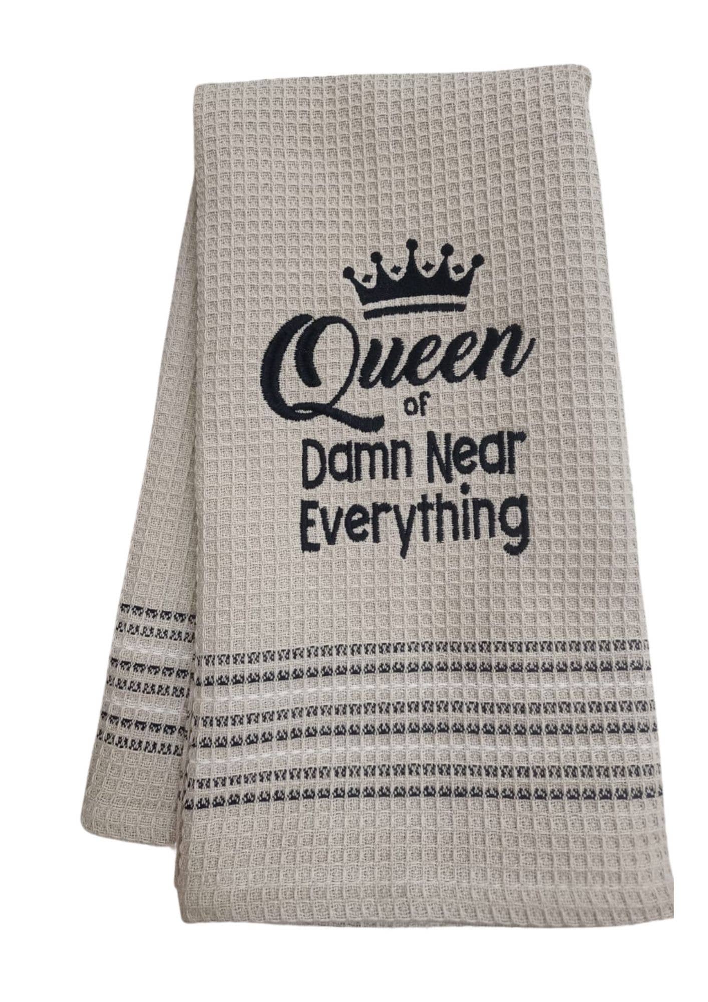 Mona B. - QUEEN of damn Tea Towel - Set of 2 MH-276