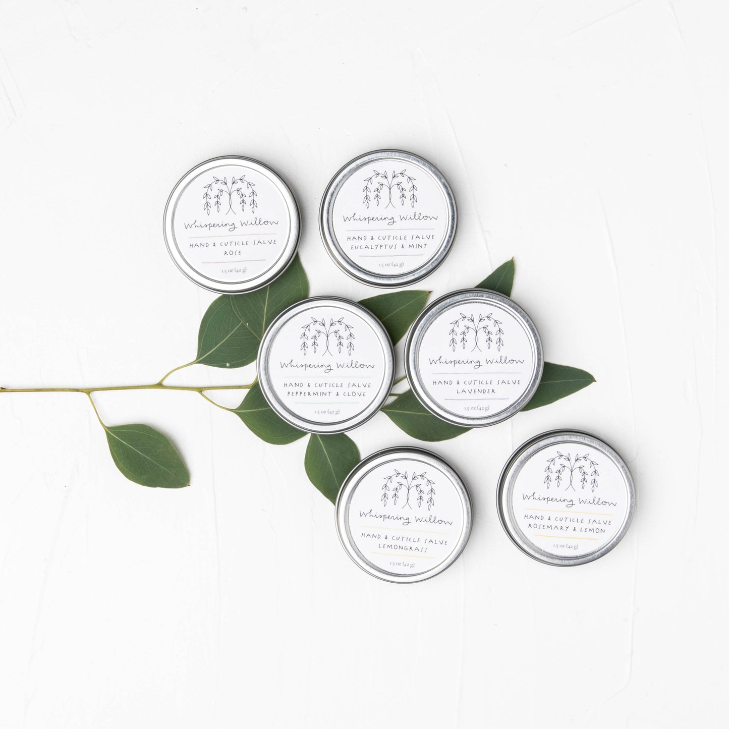 Whispering Willow - Hand & Cuticle Salve - Lemongrass