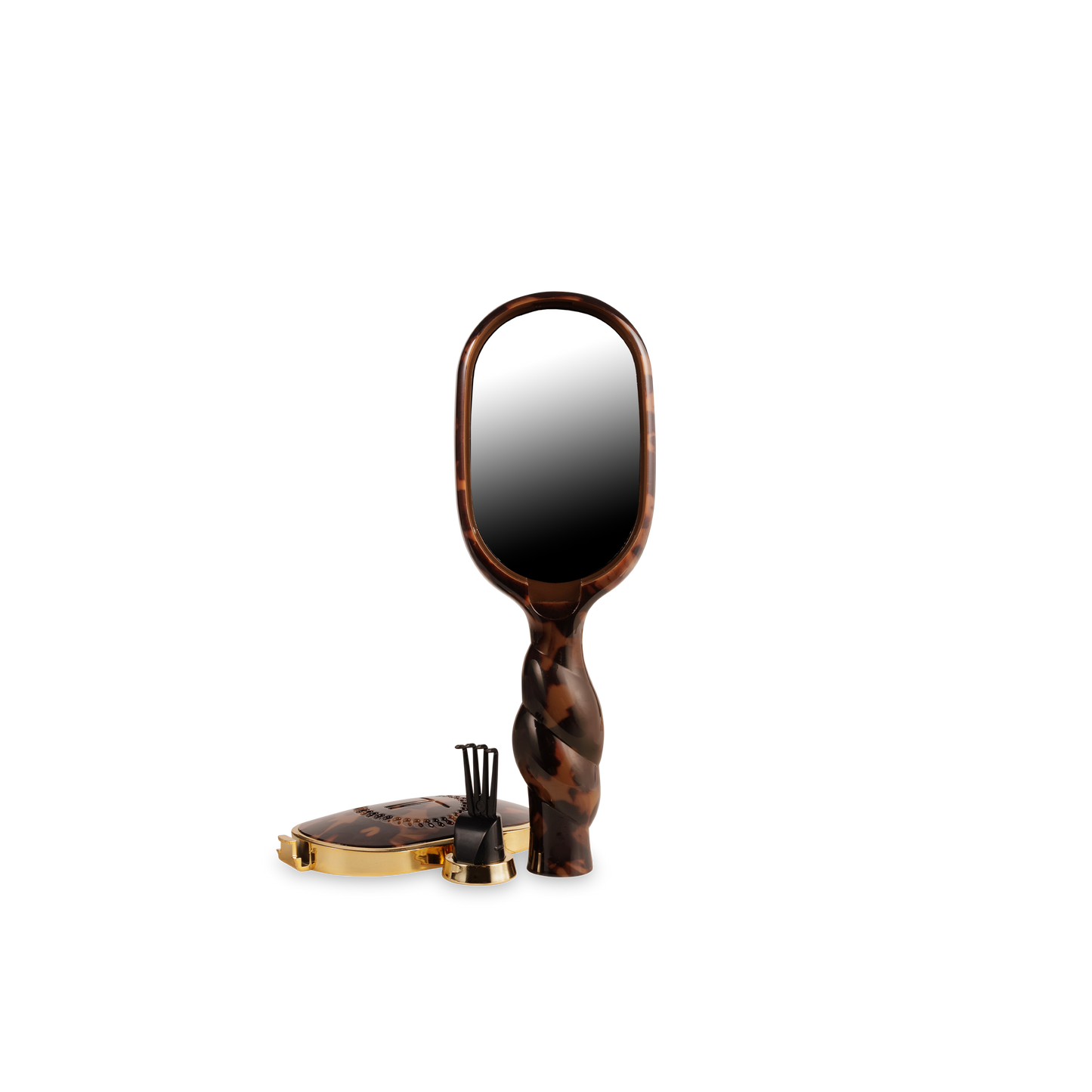 TELETIES - Mini Boar Brush | Tortoise