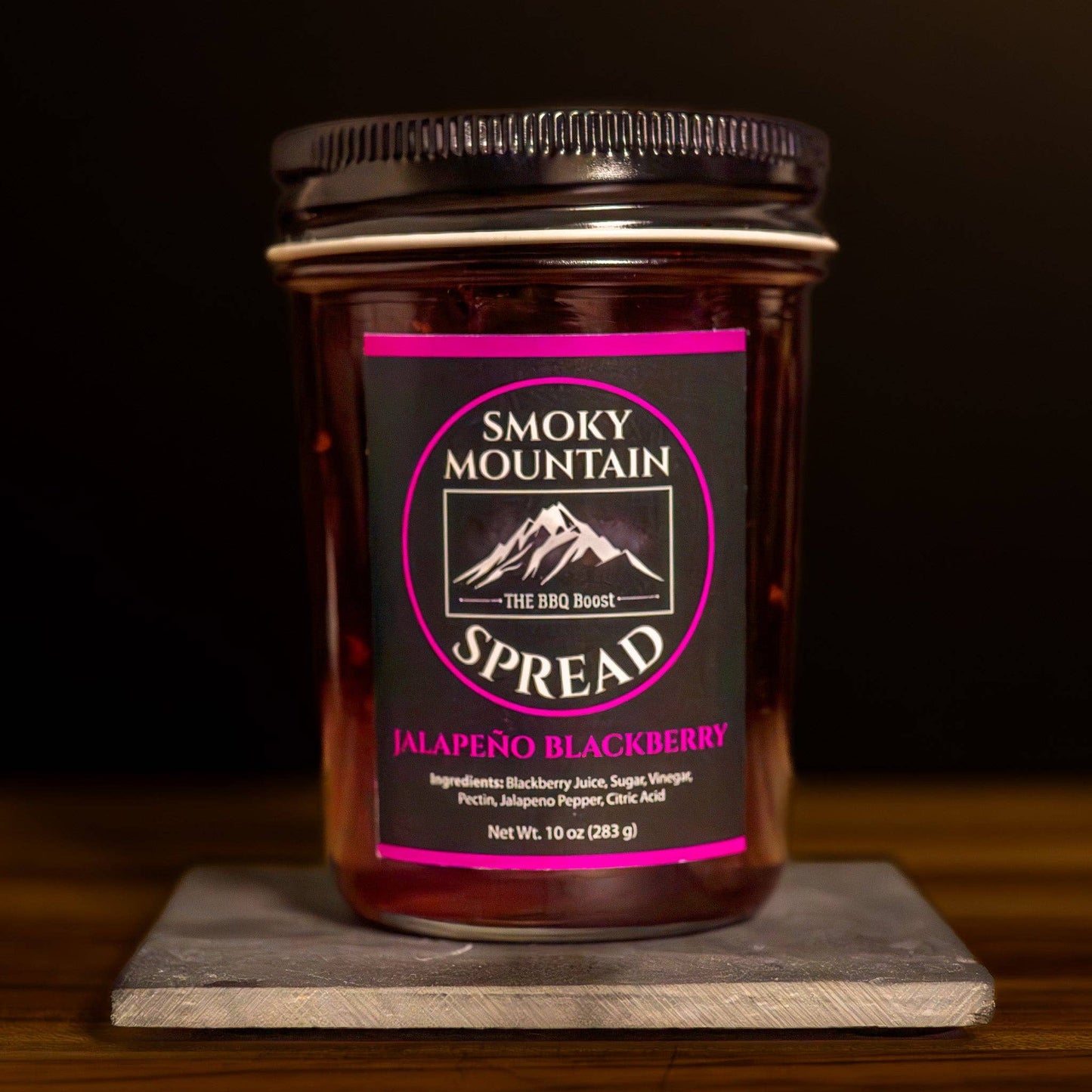 Smoky Mountain Spread - Jalapeño Blackberry Spread — BBQ Pepper Jelly Glaze