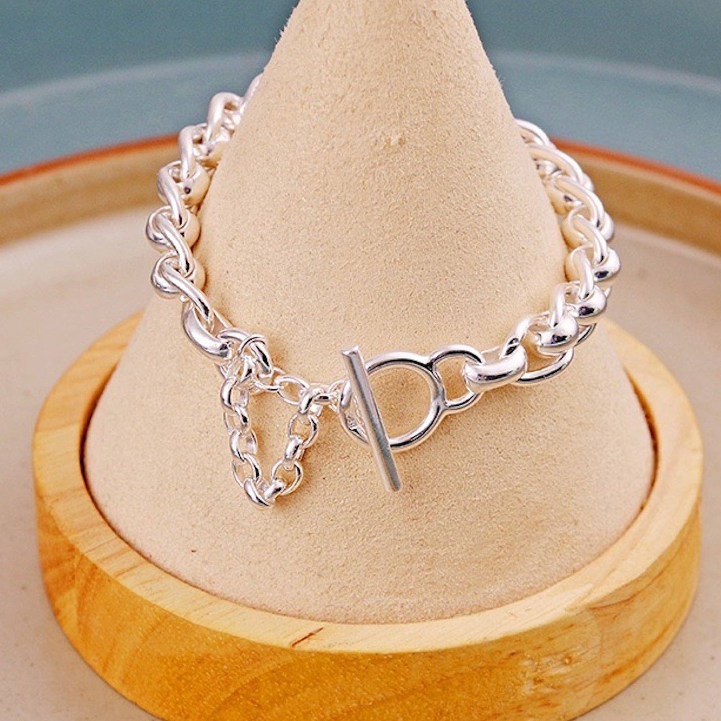 Cici’De Jewelry Amsterdam - Essential Chunky chain sterling silver bold look link bracelet