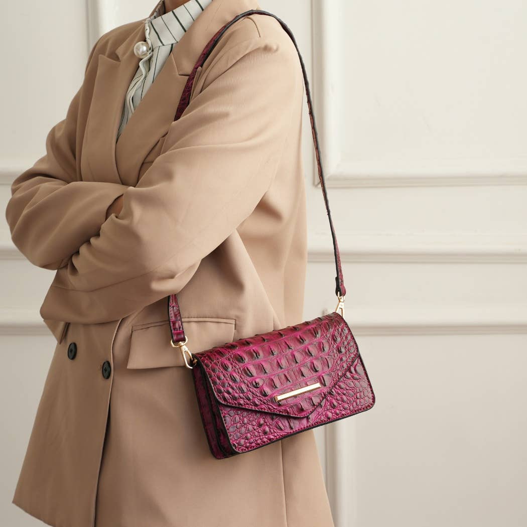 MKF Collection - MKF Vanta Women's Saddle Crossbody Fashion Handbag.: Brown