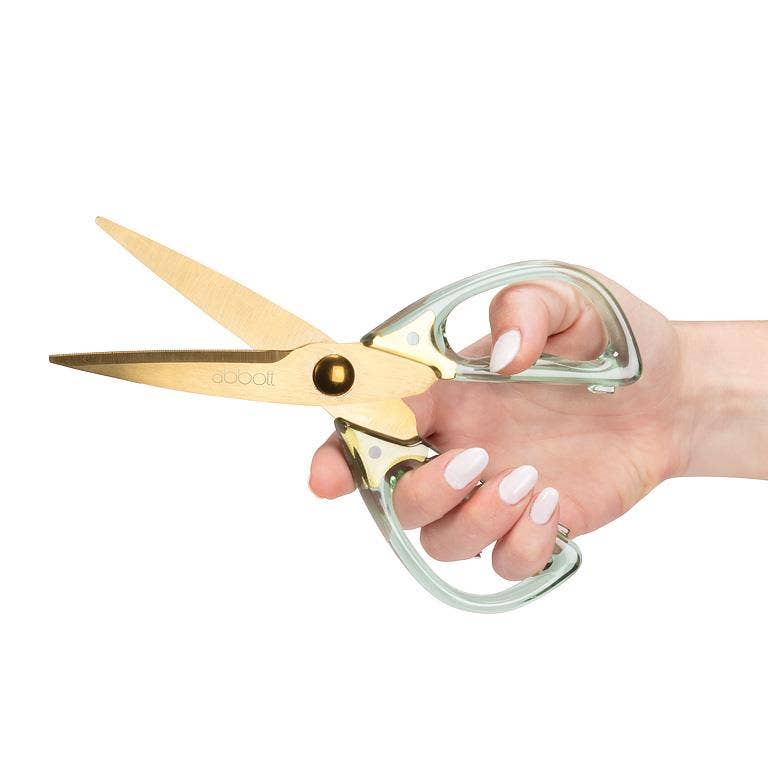 Abbott - All Purpose Scissors-Green-8"L