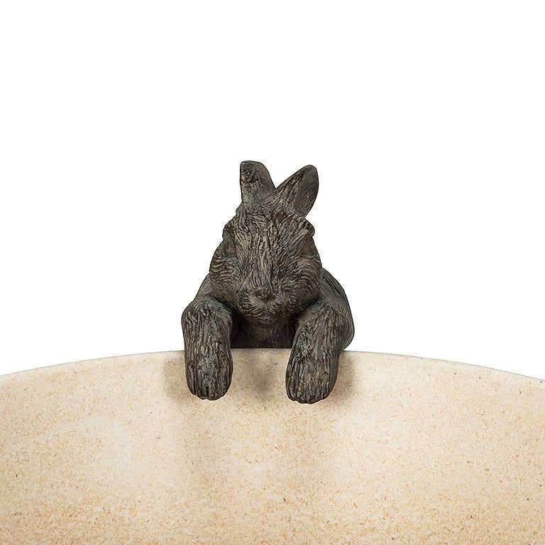 Abbott - Hanging Rabbit-Brn-3.5"H-2244