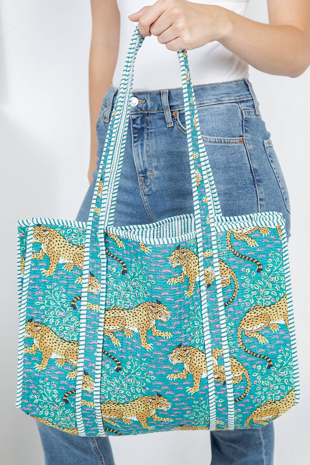 LA Soul - Reversible Quilted Cotton Tote Bag (BG-31)