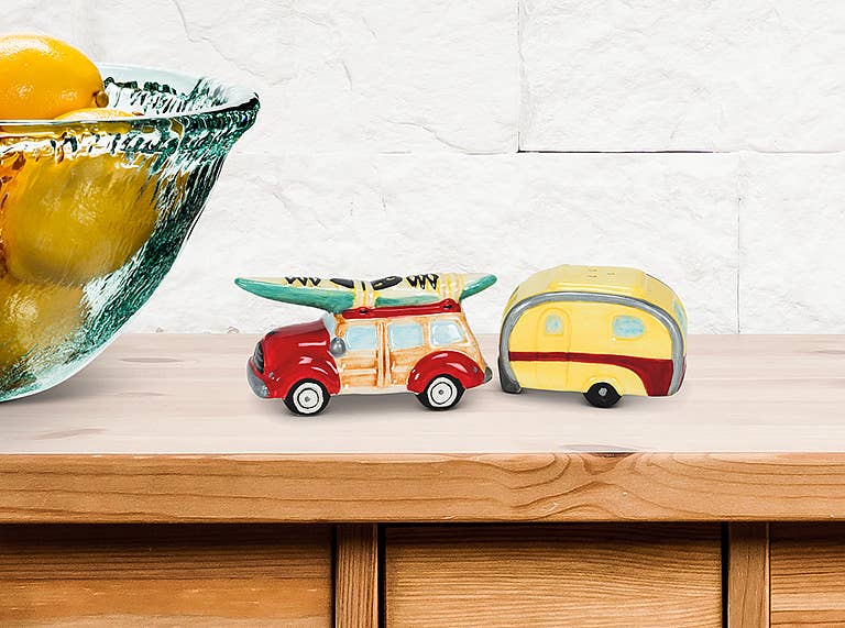 Abbott - Woody Car & Camper Salt&Pepper-3.5"L