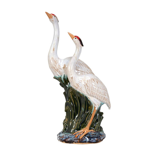 Kavana Decor by The Import Collection - Gazing Herons Figurine
