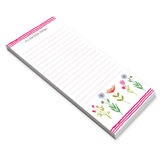 GINA B DESIGNS - List Pad - Sweet Lil Stems