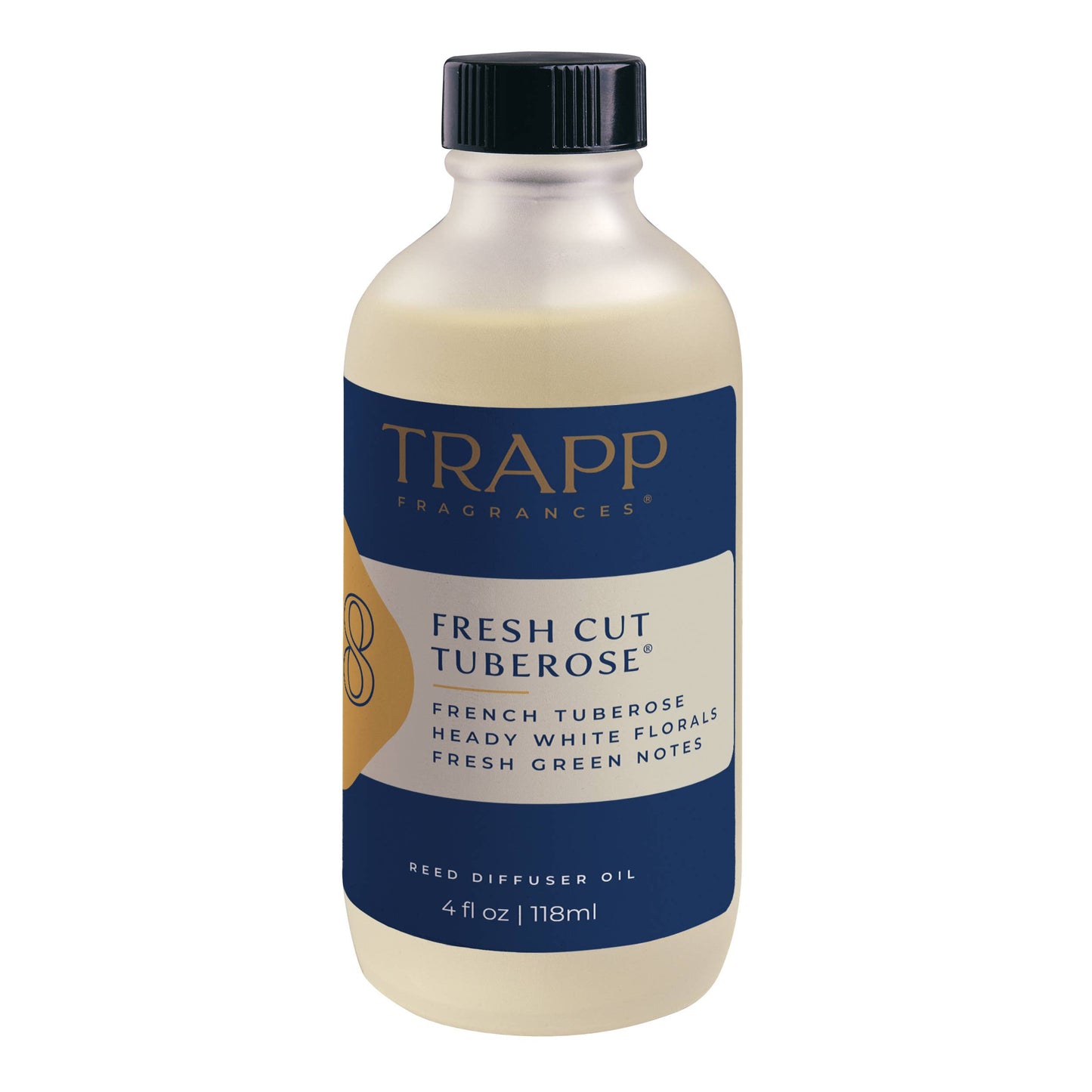 Trapp Fragrances - No. 08 Fresh Cut Tuberose 4 oz. Reed Diffuser Refill