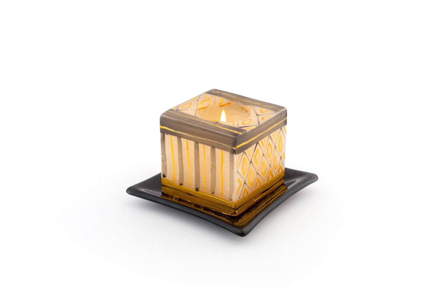 Thumbprint Artifacts - Celebration Candle: Pillar 3” x 6” (75 hour burn time)