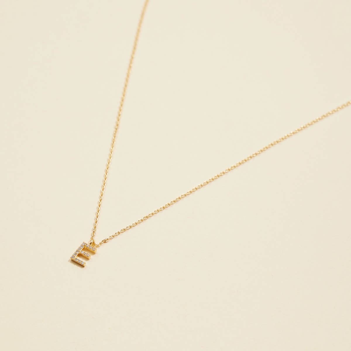 Lilla Haven - 12 Pack of Cubic Zirconia Initial Gold Dipped Necklaces: Gold Assorted / One / 4DN18021