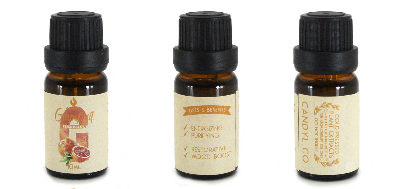 Candyl - Essential Oil 10ml Single Bottle in Color Tube Packaging: Grapefruit / 10ml