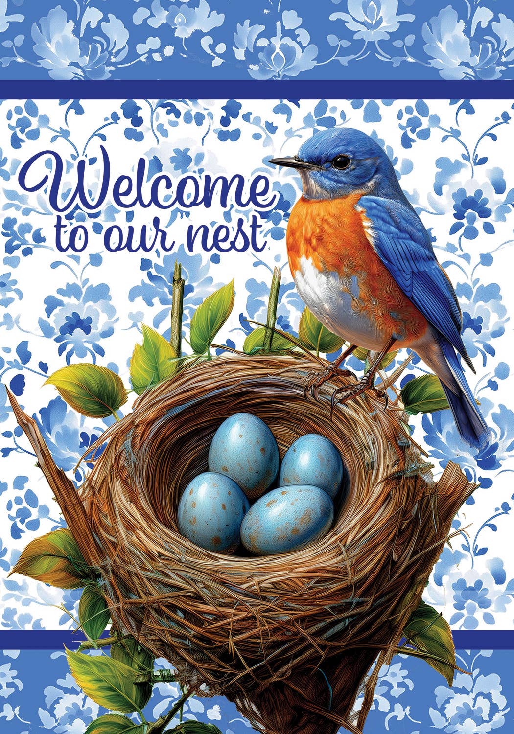 Custom Decor - Bluebird Nest-FM